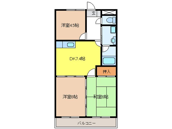 T-ビルの物件間取画像